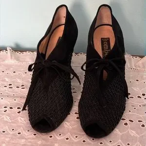 ombeline | Shoes | Ombeline Paris Shoes Black Peep Toe 